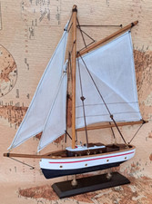 Modellino barca vela aurica - a,