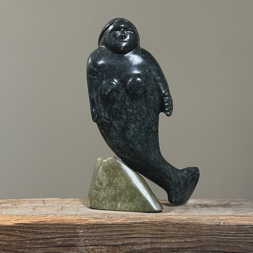 Vintage folk art inuit sedna - folk,