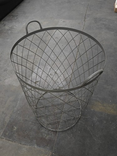 Cestino alto metallo stile - cestino,