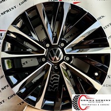 4 CERCHI IN LEGA ORIGINALI RAGGIO 16 VOLKSWAGEN T-ROC TAOS GOLF 5 6 7 