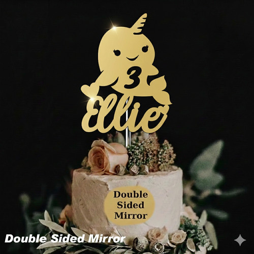 Cake topper acrilico - cake,