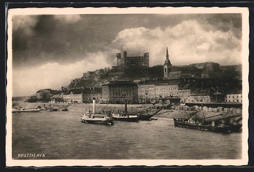 Cartolina bratislava veduta - cartolina,