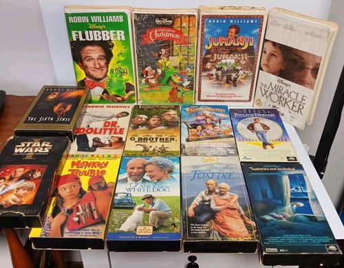 Used miscellaneous vhs - 14,