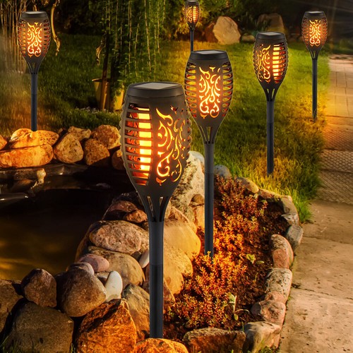 Lampade solari led effetto - 6x,