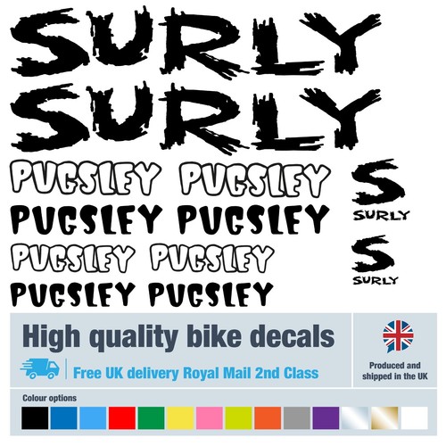 Decalcomanie bici surly - bici,