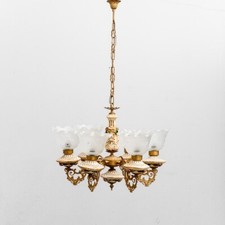 Lampadario a 6 luci in metallo