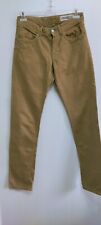 Pantalone jeans da uomo Jules taglia W 27 L 34 colore senape scuro tinta unita