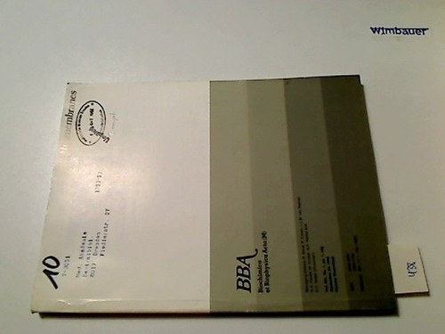 Biomembranes bba biochimica - -,