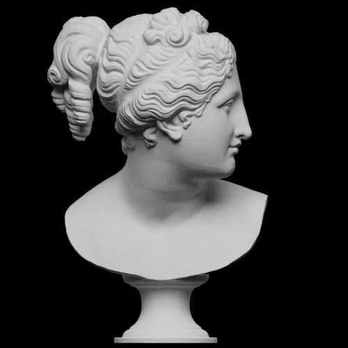 Statua busto venere italica - venere,