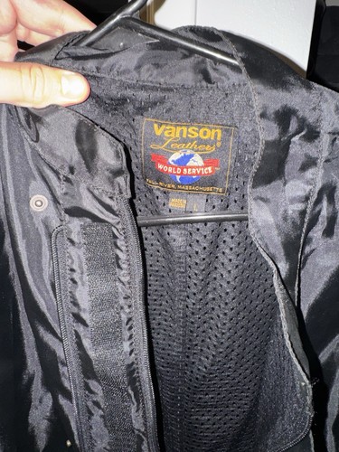 Vintage vanson leathers mesh - leathers,