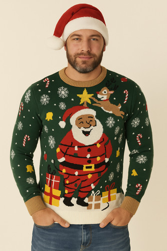 Maglione uomo girocollo - maglione,