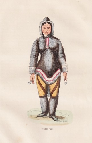 Costume donna eskimo - donna, inuit