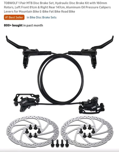 Set freni disco mtb - freni,
