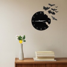  Adesivo Per Muro Decorazione Della Parete Camera Da Letto Elegante Orologio