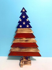 Bandiera americana in legno |