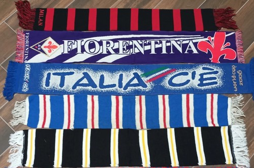 Lotto sciarpe calcio - lotto, 5