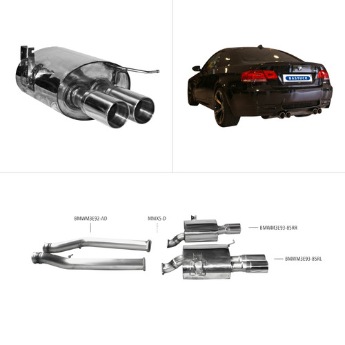 Scarico sportivo bastuck bmw - -,