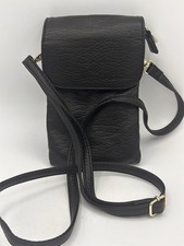 Portafoglio a tracolla nero