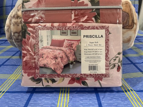 Set lenzuola king - set, priscilla