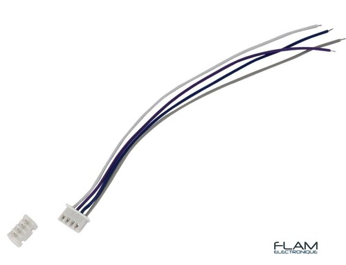 Connecteur cable jst male - cable,