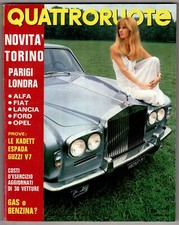 QUATTRORUOTE - N 178, OTTOBRE - 1970