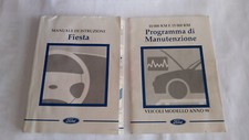 Uso e manutenzione ford Fiesta '98