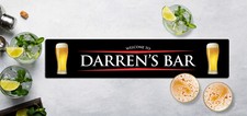 Personalised Bar runner Mat -
