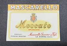 Etichetta Vino da Collezione - Mascarello Giacomo - Spumante