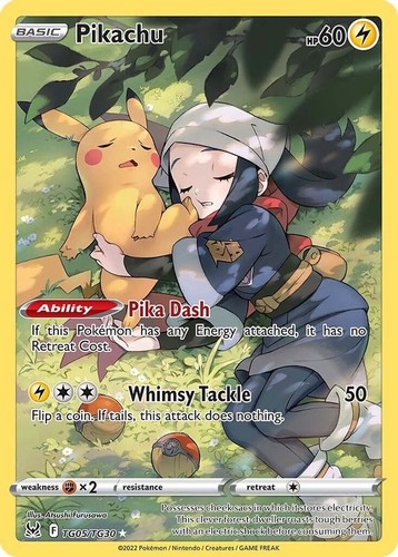 Pikachu tg05 tg30 pokemon - -, tg05/tg30