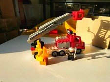 LEGO DUPLO CAMION DEI POMPIERI SET 5682 USATO COMPLETO