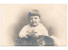 antica foto cartolina ritratto