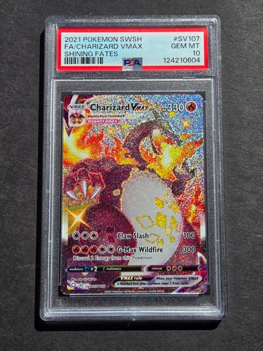 Pokemon psa charizard vmax - pokemon,