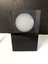 Scultura sfera cubo acrilico