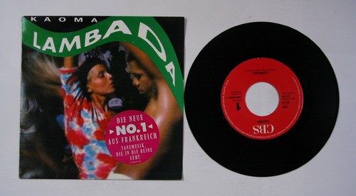 Kaoma lambada 7in - lambada, 1989