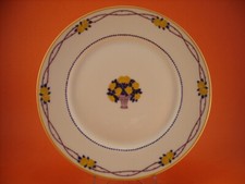 ART DECO PIATTO PORCELLANA