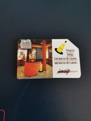 Scheda telefonica negozi insip - scheda,