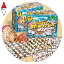 GIOCO DA TAVOLO MARCA STELLA TOMBOLA NAPOLETANA 48 CARTELLE