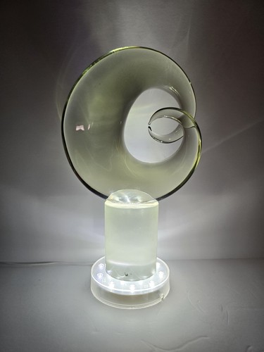 Scultura spirale astratta in - spirale,