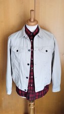 GIACCA SLIMFIT TRUCKER CREMA