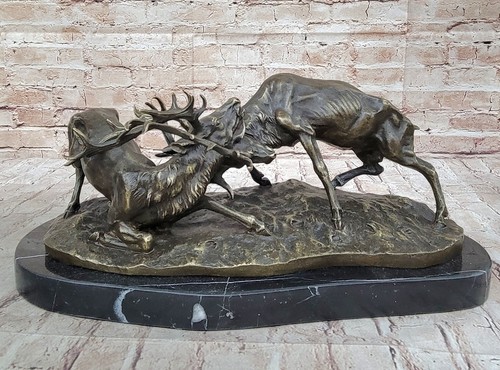 Scultura combattimento trofeo