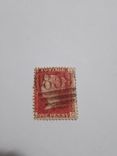 Gran Bretagna One Penny Rosso