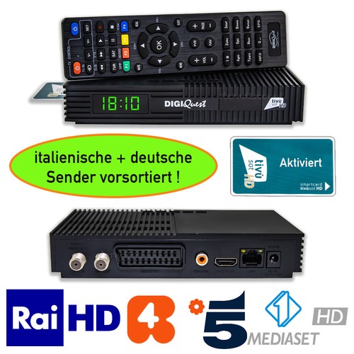 Tivusat ricevitore con - hd,
