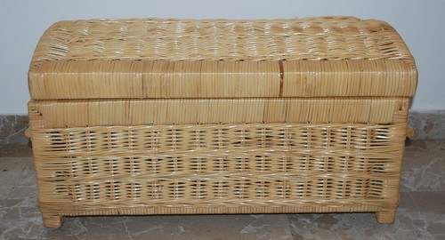 Baule vimini giunco legna - ,