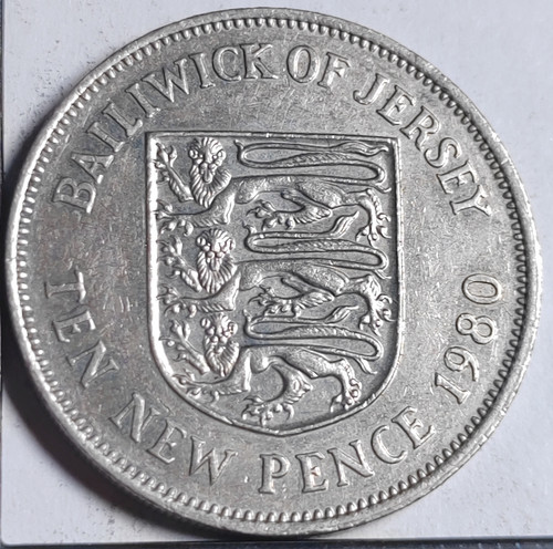 New pence 1980 - elizabeth, ii