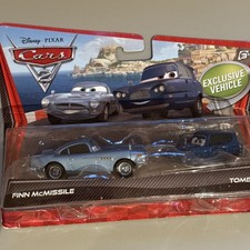 Disney Pixar Cars 2 Finn McMissile & Tomber confezione da 2 veicoli esclusivi pressofusi 