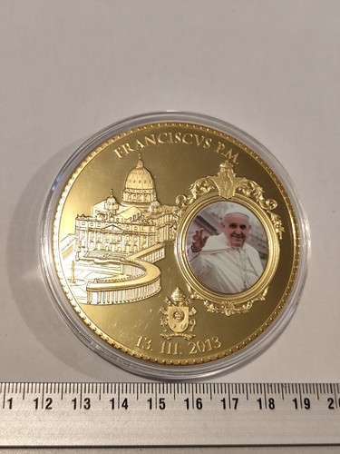 Medaglia papa francesco - medaglia,