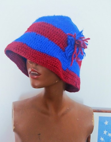 Cappello lana vintage fatto - di,
