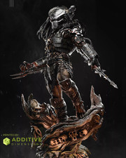 Predator By ZEZ FAN ART 1:6 Statue Resin 3D Printed DIY Model Kit