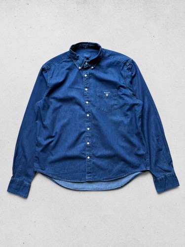 Camicia oxford gant - camicia, blu