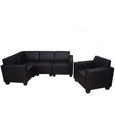 Set Divano Moncalieri 4-1 Nero